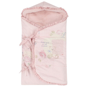 Baby Girls Pale Pink Cotton Nest
